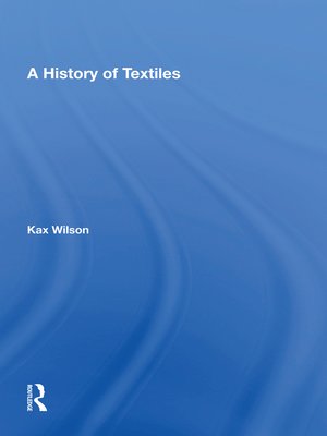 cover image of A History of Textiles